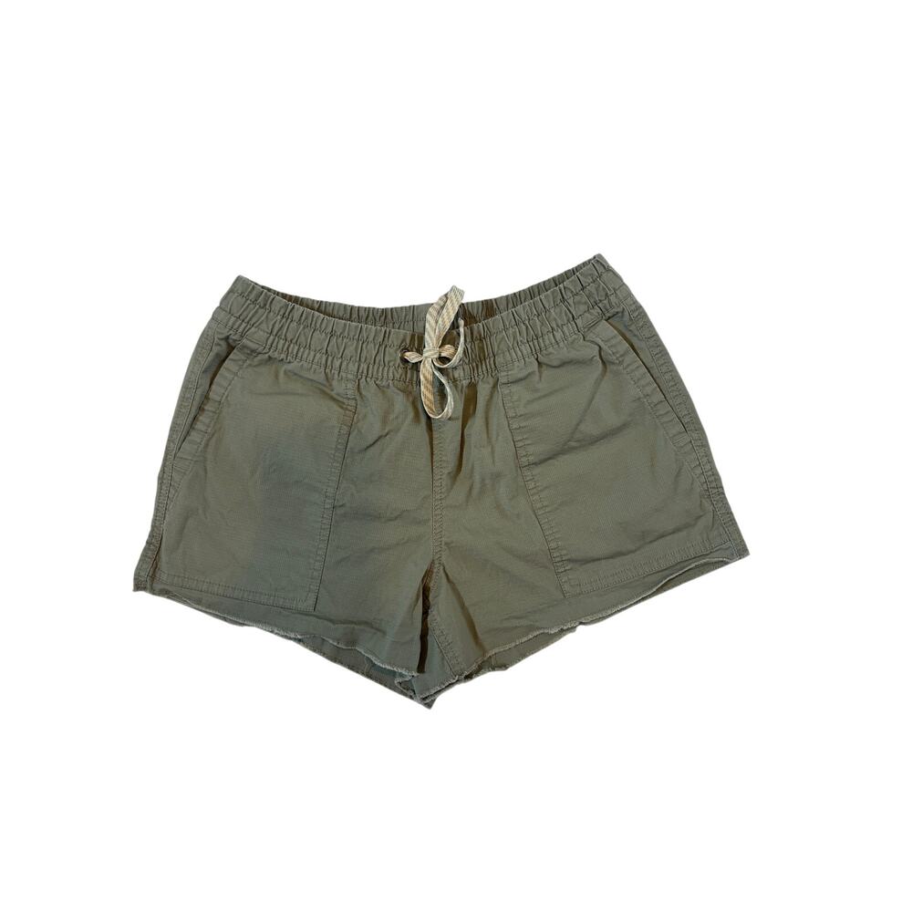 Vuori Ripstop Climber Shorts SIze XSmall Oregano green Raw hem